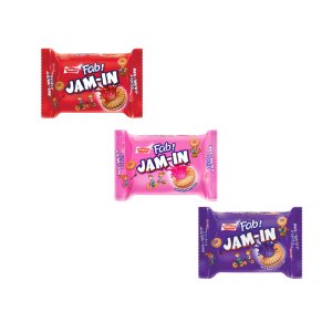 Parle FAB! JAM-IN -Original, Strawberry, Black Current-