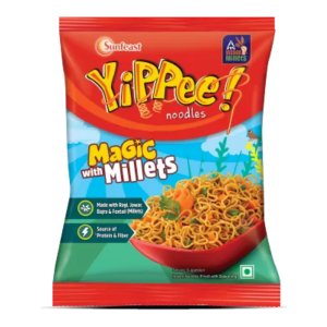 Yippee Magic with millets noodles