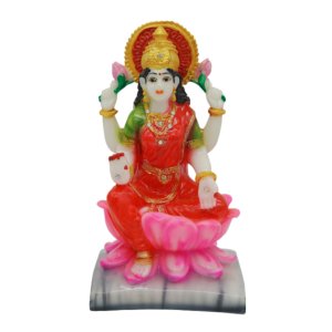 Hand-painted Goddess Mata Laxmi Idol