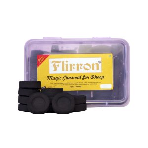 FLIRRON magic charcoal for Burning Dhoop